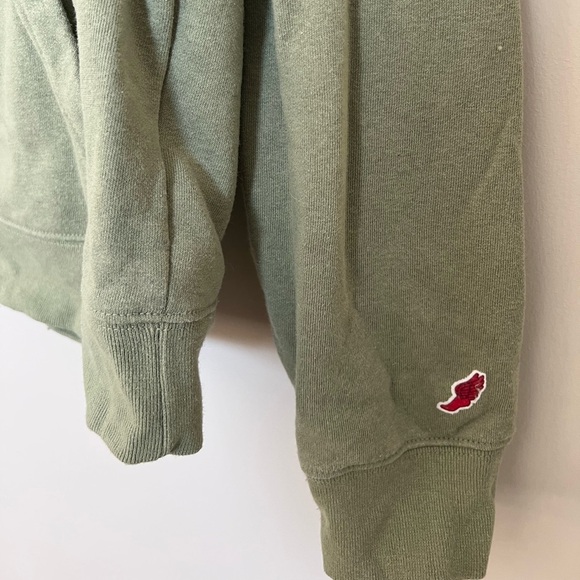 Ballerina Farm Hoodie Green Sweatshirt Influencer 91 League embroidered - Picture 5 of 12